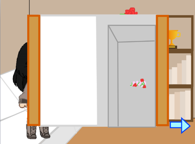 Room featuring the hidden key